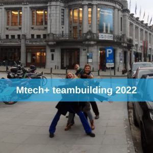 Gepersonaliseerde teambuilding mtech+ Brussel